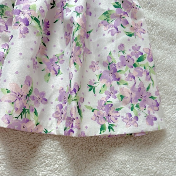Bonnie Jean Lavender Floral Dress - Picture 5 of 8